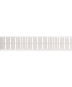 Купить ALCA PLAST Решетка для дренажного желоба 100 мм, нержавеющая сталь, арт. ADZ-R322 (adz-r322) по цене 8323.1 руб., в Санкт-Петебруге в интернет магазине 100-Систем, а также дургие товары AlcaPlast из раздела Решетки для лотков и Душевые лотки и душевые трапы