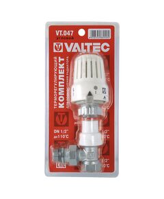 Купить Комплект Valtec клапан + термоголовка 1/2" ВР-НР угловой (vt.047.n.04) по цене 1236 руб., в Санкт-Петебруге в интернет магазине 100-Систем, а также дургие товары VALTEC из раздела Радиаторные клапаны и Радиаторная арматура