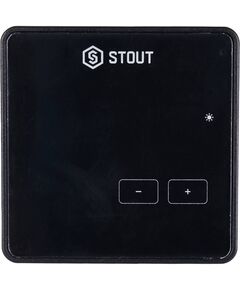 Купить STOUT  Проводной комнатный регулятор R-9z, черный (ste-0101-009004) по цене 9921 руб., в Санкт-Петебруге в интернет магазине 100-Систем, а также дургие товары STOUT из раздела Управляющие модули и Автоматика для водяного теплого пола