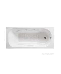 Купить Ванна Roca Malibu 170х70 без отверстий для ручек, anti-slip 233360000 (233360000) по цене 74990 руб., в Санкт-Петебруге в интернет магазине 100-Систем, а также дургие товары ROCA из раздела Чугунные ванны и Ванны