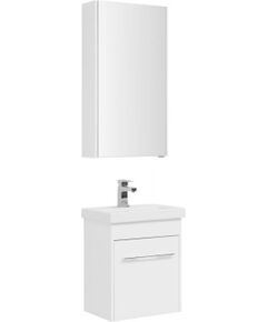 Купить Мебель для ванной Aquanet Августа 50 (Moduo Slim) белый (254067) по цене 26199.3 руб., в Санкт-Петебруге в интернет магазине 100-Систем, а также дургие товары AQUANET из раздела Готовые решения для ванной комнаты и Мебель для ванной комнаты