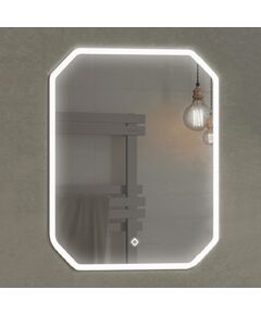 Купить Comforty. Зеркало "Колеус-65" LED-подсветка, сенсор 650*800 (00-00001283cf) по цене 10600 руб., в Санкт-Петебруге в интернет магазине 100-Систем, а также дургие товары COMFORTY из раздела Зеркала и Мебель для ванной комнаты
