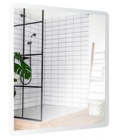 Купить Зеркало для ванной Azario 60 AZ-Z-061CS (az-z-061cs) по цене 9643 руб., в Санкт-Петебруге в интернет магазине 100-Систем, а также дургие товары Azario из раздела Зеркала и Мебель для ванной комнаты