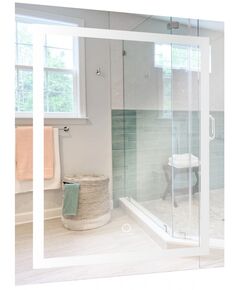 Купить Зеркало для ванной Azario 60 AZ-Z-046CS  (az-z-046cs) по цене 8156 руб., в Санкт-Петебруге в интернет магазине 100-Систем, а также дургие товары Azario из раздела Зеркала и Мебель для ванной комнаты