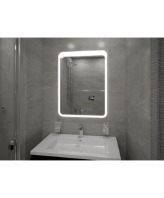 Купить Зеркало Континент Lacio LED 500x700 (злп530) по цене 8530 руб., в Санкт-Петебруге в интернет магазине 100-Систем, а также дургие товары Континент из раздела Зеркала и Мебель для ванной комнаты