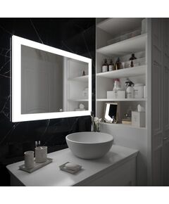 Купить Зеркало Континент Relax LED 900х700 (злп561) по цене 10100 руб., в Санкт-Петебруге в интернет магазине 100-Систем, а также дургие товары Континент из раздела Зеркала и Мебель для ванной комнаты