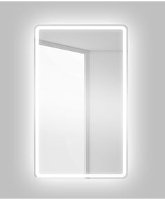 Купить Зеркало BelBagno SPC-MAR 50 с кнопочным выключателем с подсветкой (spc-mar-500-800-led-btn) по цене 7880 руб., в Санкт-Петебруге в интернет магазине 100-Систем, а также дургие товары BelBagno из раздела Зеркала и Мебель для ванной комнаты