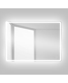 Купить Зеркало BelBagno SPC-MAR 90 с кнопочным выключателем с подсветкой (spc-mar-900-600-led-btn) по цене 8960 руб., в Санкт-Петебруге в интернет магазине 100-Систем, а также дургие товары BelBagno из раздела Зеркала и Мебель для ванной комнаты