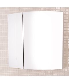 Купить Comforty. Зеркало-шкаф "Лаура-60-2" белый (00003119850cf) по цене 8700 руб., в Санкт-Петебруге в интернет магазине 100-Систем, а также дургие товары COMFORTY из раздела Зеркальные шкафы для ванной и Мебель для ванной комнаты
