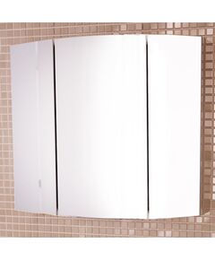 Купить COMFORTY. Зеркало-шкаф "Лаура-75-3" белый (00003121083) по цене 10800 руб., в Санкт-Петебруге в интернет магазине 100-Систем, а также дургие товары COMFORTY из раздела Зеркальные шкафы для ванной и Мебель для ванной комнаты