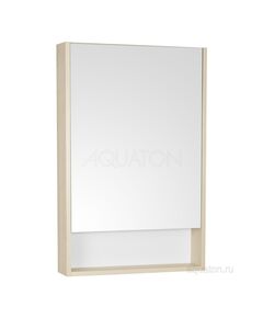 Купить Зеркальный шкаф AQUATON Сканди 55 белый, дуб верона 1A252102SDB20 (1a252102sdb20) по цене 6890 руб., в Санкт-Петебруге в интернет магазине 100-Систем, а также дургие товары AQUATON из раздела Зеркальные шкафы для ванной и Мебель для ванной комнаты