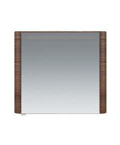 Купить M30MCR0801NF Sensation, зеркало, зеркальный шкаф, правый, 80 см, с подсветкой, орех, текстурированна (m30mcr0801nf) по цене 365890 руб., в Санкт-Петебруге в интернет магазине 100-Систем, а также дургие товары AM.PM из раздела Зеркальные шкафы для ванной и Мебель для ванной комнаты