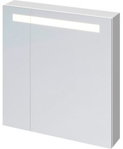Купить Зеркало-шкаф MELAR 14,5x69,2 с подсветкой универсальная белый (sp-ls-mel70-os) по цене 17990 руб., в Санкт-Петебруге в интернет магазине 100-Систем, а также дургие товары CERSANIT из раздела Зеркальные шкафы для ванной и Мебель для ванной комнаты