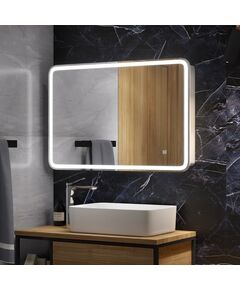 Купить Зеркало-шкаф Континент TOKIO BIG 900х600 (мвк060) по цене 29060 руб., в Санкт-Петебруге в интернет магазине 100-Систем, а также дургие товары Континент из раздела Зеркальные шкафы для ванной и Мебель для ванной комнаты