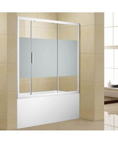 Купить Шторка для ванны Aquanet Practic AE10-B-170H150U-CP, прозрачное стекло (00243613) по цене 28040 руб., в Санкт-Петебруге в интернет магазине 100-Систем, а также дургие товары AQUANET из раздела Стеклянные шторки для ванн и Сантехника