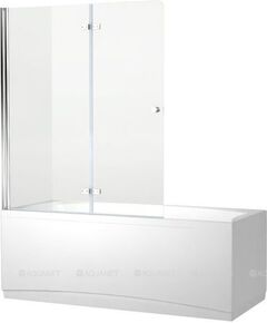 Купить Шторка для ванны Aquanet Beta 4 NF6222-hinge, прозрачное стекло (00196053) по цене 20890 руб., в Санкт-Петебруге в интернет магазине 100-Систем, а также дургие товары AQUANET из раздела Стеклянные шторки для ванн и Сантехника