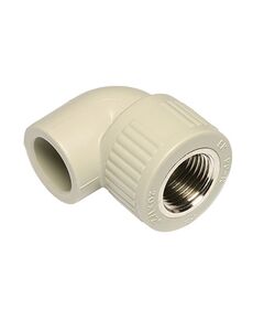 Купить Угольник 90° комбинированный Ekoplastik ВР 20x1/2 PP-R (skoi02020x) по цене 472.53 руб., в Санкт-Петебруге в интернет магазине 100-Систем, а также дургие товары EKOPLASTIK из раздела Фитинги серые полипропиленовые 20 и Трубы и фитинги серые полипропиленовые