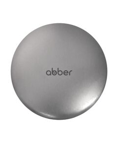 Купить Накладка на слив для раковины ABBER AC0014MS серебряная матовая, керамика (ac0014ms) по цене 1890 руб., в Санкт-Петебруге в интернет магазине 100-Систем, а также дургие товары ABBER из раздела Комплектующие и Сифоны