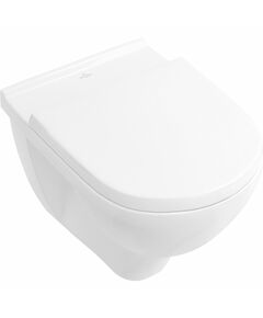 Купить Унитаз подвесной Villeroy&Boch O.Novo DirectFlush Ceramic Plus (с крышкой SoftClose) 5660HRR1 (5660 HRR1) (5660hrr1) по цене 44100.11 руб., в Санкт-Петебруге в интернет магазине 100-Систем, а также дургие товары VILLEROY & BOCH из раздела Унитазы подвесные и Унитазы