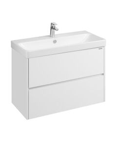 Купить Тумба с раковиной Aquaton Сканди 90 1A2519K0SD010 подвесная Белая (1a2519k0sd010) по цене 22428.64 руб., в Санкт-Петебруге в интернет магазине 100-Систем, а также дургие товары AQUATON из раздела Тумбы с умывальником и Мебель для ванной комнаты