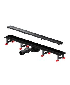 Купить W01SC-U11-080-04BM MasterFlow Трап для душа линейный универс затвор Tile 80см цвет черн мат (w01sc-u11-080-04bm) по цене 14890 руб., в Санкт-Петебруге в интернет магазине 100-Систем, а также дургие товары AM.PM из раздела Лотки и Душевые лотки и душевые трапы