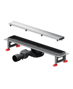Купить W01SC-U11-050-04SB MasterFlow Трап для душа линейный универс затвор Tile 50см цвет сталь мат (w01sc-u11-050-04sb) по цене 11290 руб., в Санкт-Петебруге в интернет магазине 100-Систем, а также дургие товары AM.PM из раздела Лотки и Душевые лотки и душевые трапы