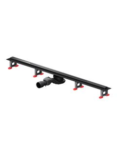 Купить W01SC-S11-100-05BM MasterFlow Трап для душа линейный универс затвор Slim line 100см цвет черн мат (w01sc-s11-100-05bm) по цене 17790 руб., в Санкт-Петебруге в интернет магазине 100-Систем, а также дургие товары AM.PM из раздела Лотки и Душевые лотки и душевые трапы