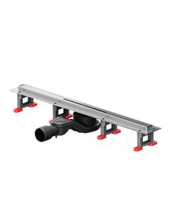 Купить W01SC-S11-060-05SB MasterFlow Трап для душа линейный универс затвор Slim line 60см цвет сталь мат (w01sc-s11-060-05sb) по цене 13990 руб., в Санкт-Петебруге в интернет магазине 100-Систем, а также дургие товары AM.PM из раздела Лотки и Душевые лотки и душевые трапы