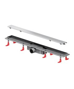 Купить W02SC-U11-080-04SB PrimeFlow Трап для душа линейный универс затвор Tile 80см цвет сталь мат (w02sc-u11-080-04sb) по цене 12190 руб., в Санкт-Петебруге в интернет магазине 100-Систем, а также дургие товары AM.PM из раздела Лотки и Душевые лотки и душевые трапы
