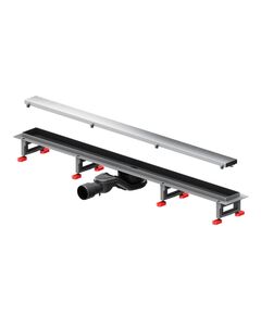 Купить W01SC-U11-090-04SB MasterFlow Трап для душа линейный универс затвор Tile 90см цвет сталь мат (w01sc-u11-090-04sb) по цене 13990 руб., в Санкт-Петебруге в интернет магазине 100-Систем, а также дургие товары AM.PM из раздела Лотки и Душевые лотки и душевые трапы