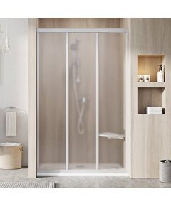 Купить Душевая дверь Ravak Supernova ASDP3-100 см сатиновый профиль, матовое стекло (00va0ur2zg) по цене 56006.5 руб., в Санкт-Петебруге в интернет магазине 100-Систем, а также дургие товары RAVAK из раздела Душевые двери и Душевые двери, перегородки