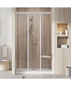Купить Душевая дверь Ravak Supernova ASDP3-120 см сатиновый профиль, прозрачное стекло (00vg0ur2z1) по цене 55071.5 руб., в Санкт-Петебруге в интернет магазине 100-Систем, а также дургие товары RAVAK из раздела Душевые двери и Душевые двери, перегородки