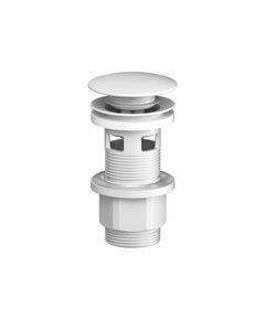Купить F0700P33 донный клапан, нажимной, белый, шт. (f0700p33) по цене 2490 руб., в Санкт-Петебруге в интернет магазине 100-Систем, а также дургие товары AM.PM из раздела Выпуски, донные клапаны и Сифоны