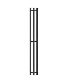 Купить SHQ-R2Q0-012012 STOUT полотенцесушитель электрический ROCK quadro 120*12 Черный матовый 3 опоры (SHQ-R2Q0-012012) по цене 14700 руб., в Санкт-Петебруге в интернет магазине 100-Систем, а также дургие товары STOUT из раздела Электрические полотенцесушители и Полотенцесушители