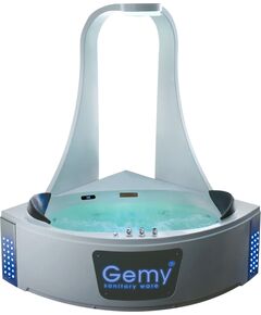 Купить Акриловая ванна Gemy G9069 K 151х151 с гидромассажем (g9069 k) по цене 455000 руб., в Санкт-Петебруге в интернет магазине 100-Систем, а также дургие товары GEMY из раздела Гидромассажные ванны и Ванны
