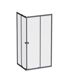Купить W87G-403-10080-BT Sunny душ огражд прямоугольн, раздвижн двери 100x80 черный,стекло прозрачн (w87g-403-10080-bt) по цене 29490 руб., в Санкт-Петебруге в интернет магазине 100-Систем, а также дургие товары AM.PM из раздела Душевые ограждения и Душевые кабины и ограждения