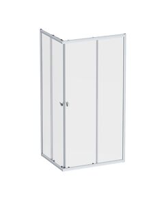 Купить W87G-403-10080-MT Sunny душ огражд прямоугольн, раздвижн двери 100x80 серебро,стекло прозрачн (w87g-403-10080-mt) по цене 28690 руб., в Санкт-Петебруге в интернет магазине 100-Систем, а также дургие товары AM.PM из раздела Душевые ограждения и Душевые кабины и ограждения