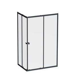 Купить W87G-403-12080-BT Sunny душ огражд прямоугольн, раздвижн двери 120x80 черный,стекло прозрачн (w87g-403-12080-bt) по цене 31590 руб., в Санкт-Петебруге в интернет магазине 100-Систем, а также дургие товары AM.PM из раздела Душевые ограждения и Душевые кабины и ограждения