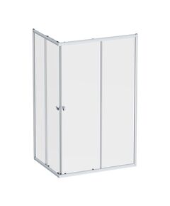 Купить W87G-403-12090-MT Sunny душ огражд прямоугольн, раздвижн двери 120x90 серебро,стекло прозрачн (w87g-403-12090-mt) по цене 32190 руб., в Санкт-Петебруге в интернет магазине 100-Систем, а также дургие товары AM.PM из раздела Душевые ограждения и Душевые кабины и ограждения