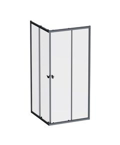 Купить W87G-403-9090-BT Sunny душ огражд квадратн, раздвижн двери 90x90 черный,стекло прозрачн (w87g-403-9090-bt) по цене 27890 руб., в Санкт-Петебруге в интернет магазине 100-Систем, а также дургие товары AM.PM из раздела Душевые ограждения и Душевые кабины и ограждения