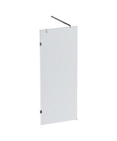 Купить W94UWI-80-F1-MTE X-Joy Душевая перегородка 80x195, стекло прозр. 8 мм + покрытие, фурнитура мат хром (w94uwi-80-f1-mte) по цене 15990 руб., в Санкт-Петебруге в интернет магазине 100-Систем, а также дургие товары AM.PM из раздела Душевые перегородки и Душевые двери, перегородки