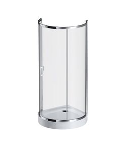 Купить W83UG-333-095CG Like Round 95 Душевое ограждение 95x95, стекло тонированное, проф хром глянц, без по (w83ug-333-095cg) по цене 30290 руб., в Санкт-Петебруге в интернет магазине 100-Систем, а также дургие товары AM.PM из раздела Душевые ограждения и Душевые кабины и ограждения