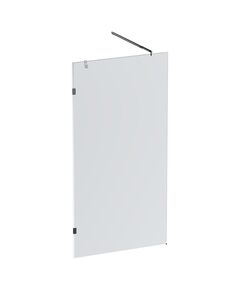 Купить W94UWI-100-F1-MTE X-Joy Душевая перегородка 100x195, стекло прозр. 8 мм + покрытие, фурнитура мат хр (w94uwi-100-f1-mte) по цене 18490 руб., в Санкт-Петебруге в интернет магазине 100-Систем, а также дургие товары AM.PM из раздела Душевые перегородки и Душевые двери, перегородки