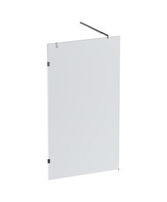Купить W94UWI-110-F1-MTE X-Joy Душевая перегородка 110x195, стекло прозр. 8 мм + покрытие, фурнитура мат хр (w94uwi-110-f1-mte) по цене 19490 руб., в Санкт-Петебруге в интернет магазине 100-Систем, а также дургие товары AM.PM из раздела Душевые перегородки и Душевые двери, перегородки