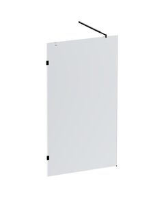 Купить W94UWI-110-F1-BTE X-Joy Душевая перегородка 110x195, стекло прозр. 8 мм + покрытие, фурнитура черный (w94uwi-110-f1-bte) по цене 19990 руб., в Санкт-Петебруге в интернет магазине 100-Систем, а также дургие товары AM.PM из раздела Душевые перегородки и Душевые двери, перегородки