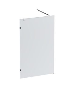 Купить W94UWI-120-F1-MTE X-Joy Душевая перегородка 120x195, стекло прозр. 8 мм + покрытие, фурнитура мат хр (w94uwi-120-f1-mte) по цене 20990 руб., в Санкт-Петебруге в интернет магазине 100-Систем, а также дургие товары AM.PM из раздела Душевые перегородки и Душевые двери, перегородки