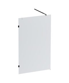 Купить W94UWI-120-F1-BTE X-Joy Душевая перегородка 120x195, стекло прозр. 8 мм + покрытие, фурнитура черный (w94uwi-120-f1-bte) по цене 21990 руб., в Санкт-Петебруге в интернет магазине 100-Систем, а также дургие товары AM.PM из раздела Душевые перегородки и Душевые двери, перегородки
