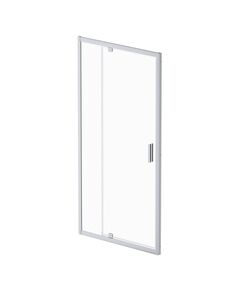 Купить W90G-100-1P-MT Gem дверь душевая распашн 100x195,серебро, стекло прозрачн (w90g-100-1p-mt) по цене 26390 руб., в Санкт-Петебруге в интернет магазине 100-Систем, а также дургие товары AM.PM из раздела Душевые двери и Душевые двери, перегородки