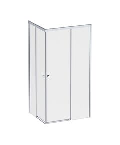 Купить W94G-403-100280-MТ1К X-joy душевое огражд прямоугольн.,раздвиж.двери 100x80 хром мат.,стекло прозр (w94g-403-100280-mт1к) по цене 38290 руб., в Санкт-Петебруге в интернет магазине 100-Систем, а также дургие товары AM.PM из раздела Душевые ограждения и Душевые кабины и ограждения