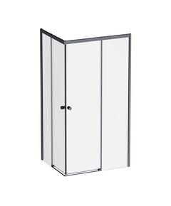 Купить W94G-403-100280-BТ1К X-joy душевое огражд прямоугольн.,раздвиж.двери 100x80 черный мат.,стекло прозр (w94g-403-100280-bт1к) по цене 38890 руб., в Санкт-Петебруге в интернет магазине 100-Систем, а также дургие товары AM.PM из раздела Душевые ограждения и Душевые кабины и ограждения